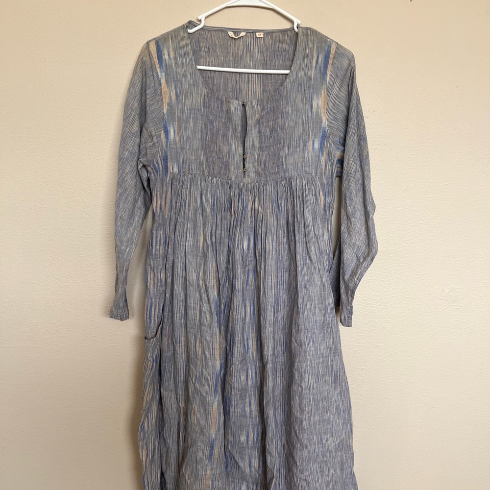 Striped Injiri Tunic Dress